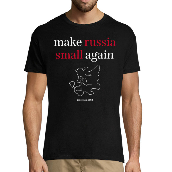 Marškinėliai "Make Russia small again"