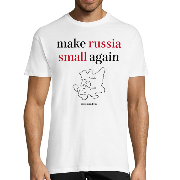 Marškinėliai "Make Russia small again"