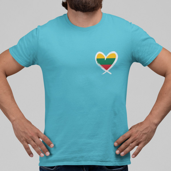 Marškinėliai "Mes mylim Lietuvą"