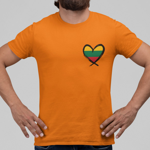 Marškinėliai "Mes mylim Lietuvą"