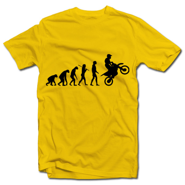 Marškinėliai "Motociklų evoliucija"