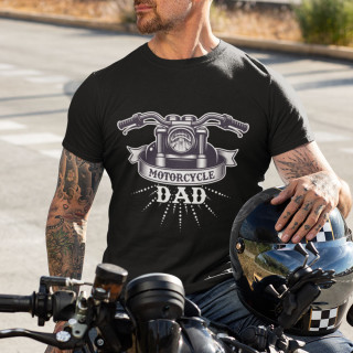 Marškinėliai "Motorcycle dad"