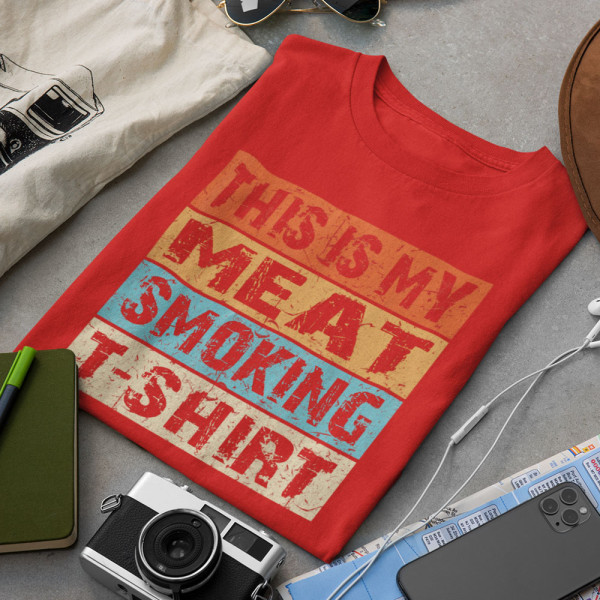 Marškinėliai "My Meat Smoking T-shirt"