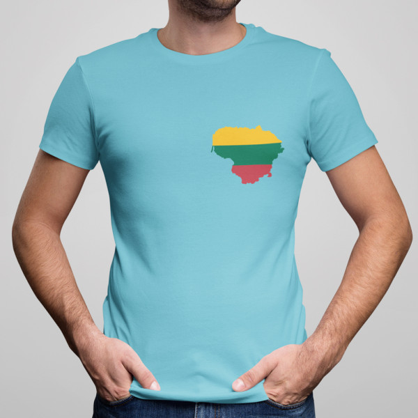 Marškinėliai "Myliu Lietuvą"