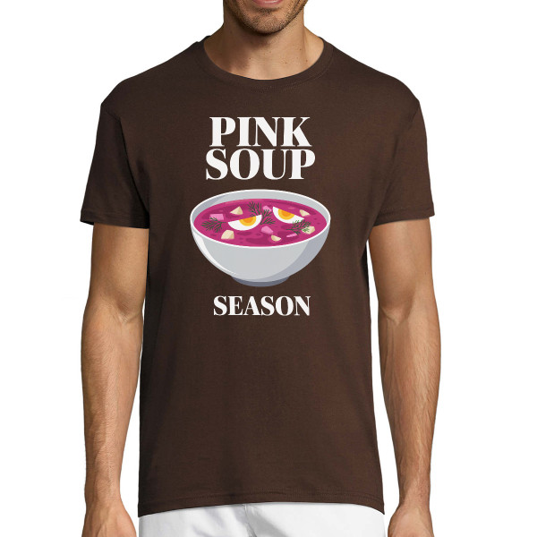 Marškinėliai "Pink soup season"