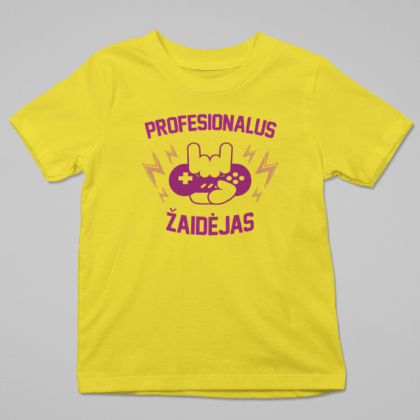 Marškinėliai "Profesionalus žaidėjas"