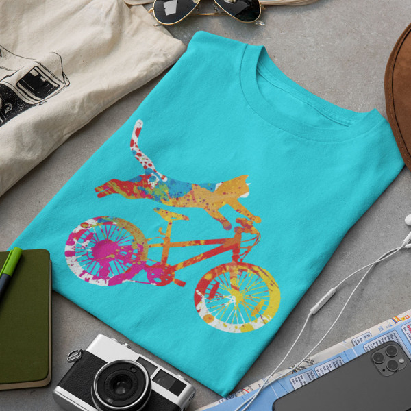 Marškinėliai "Ride and be crazy"