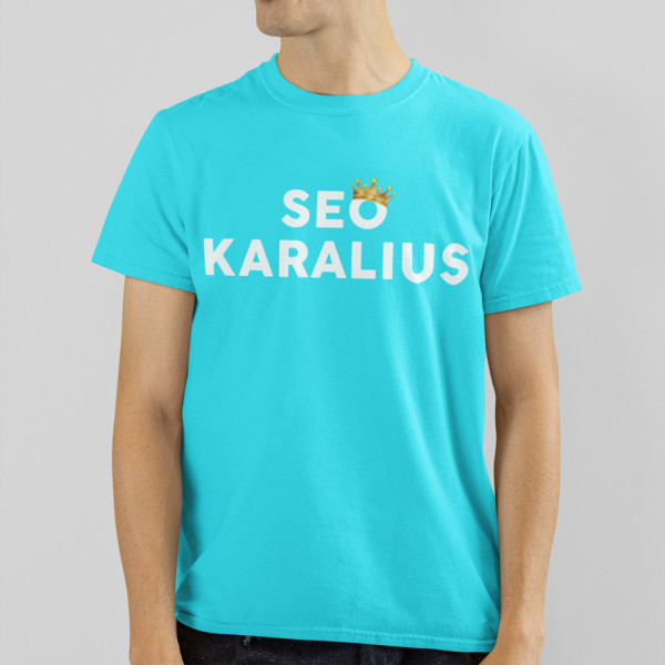 Marškinėliai "SEO karalius"