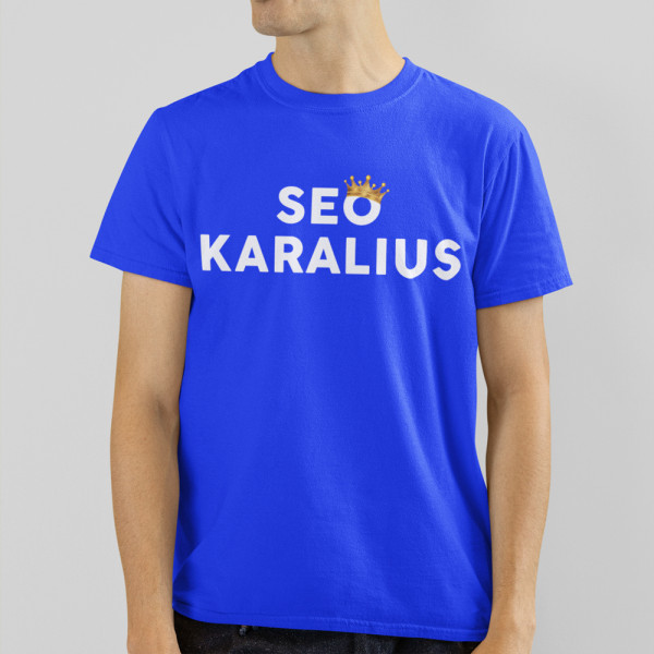 Marškinėliai "SEO karalius"