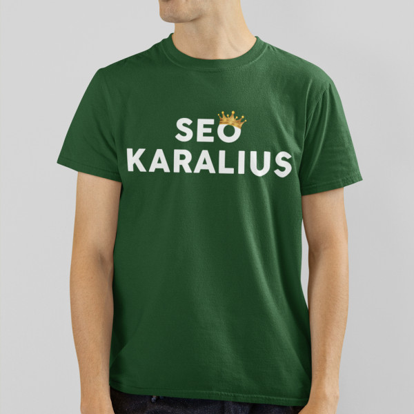 Marškinėliai "SEO karalius"