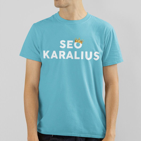 Marškinėliai "SEO karalius"