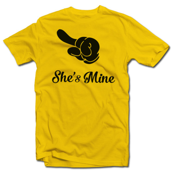 Marškinėliai "She\'s mine"