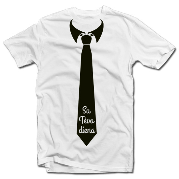 Marškinėliai "Tėvo dienos kaklaraištis"