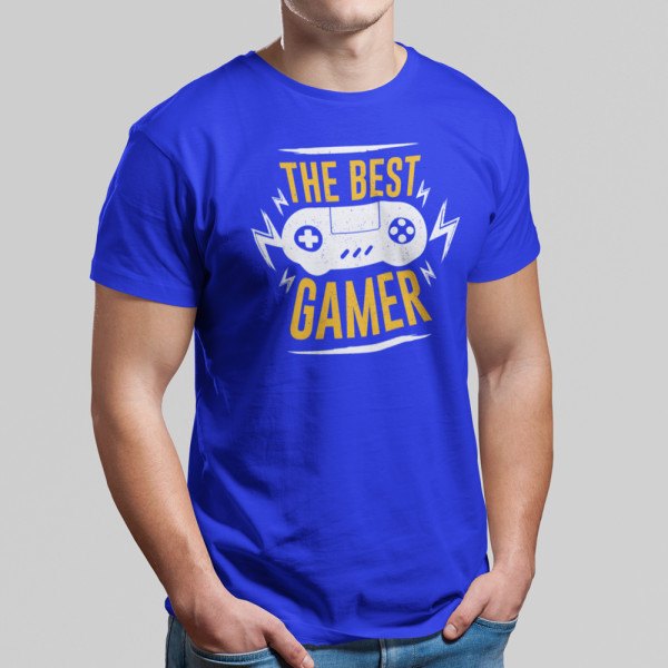 Marškinėliai "The best gamer"