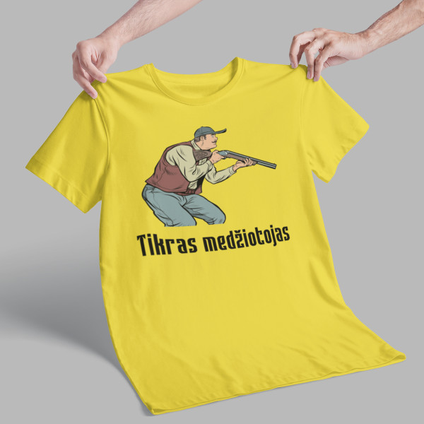 Marškinėliai "Tikras medžiotojas"