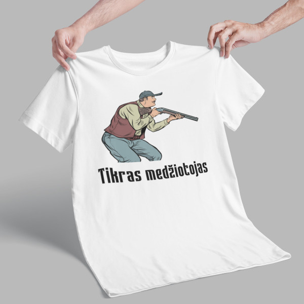 Marškinėliai "Tikras medžiotojas"