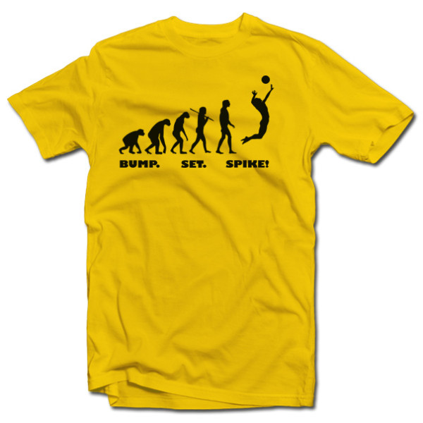 Marškinėliai "Tinklinio evoliucija"