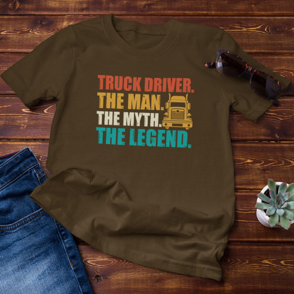 Marškinėliai "Truck driver"
