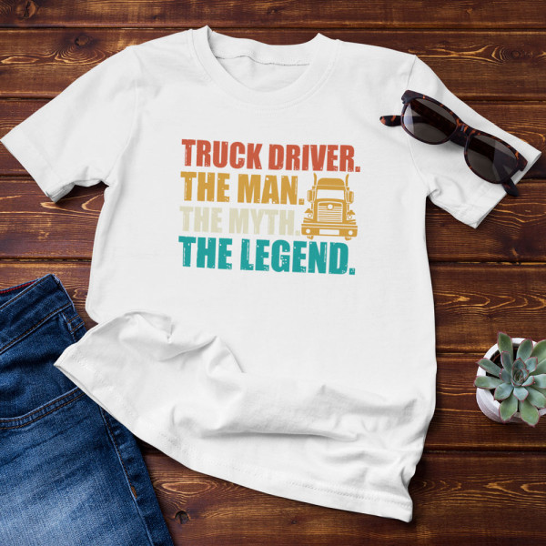 Marškinėliai "Truck driver"