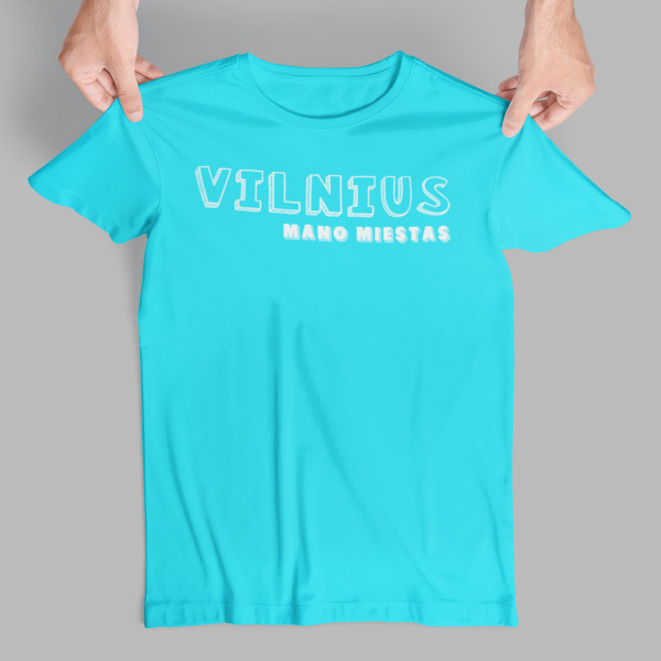 Marškinėliai "Vilnius - mano miestas"