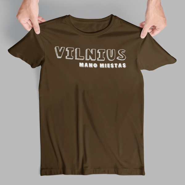 Marškinėliai "Vilnius - mano miestas"