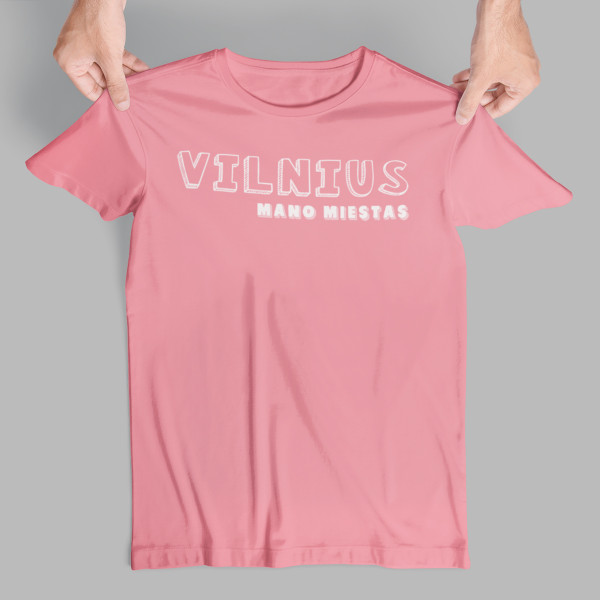 Marškinėliai "Vilnius - mano miestas"