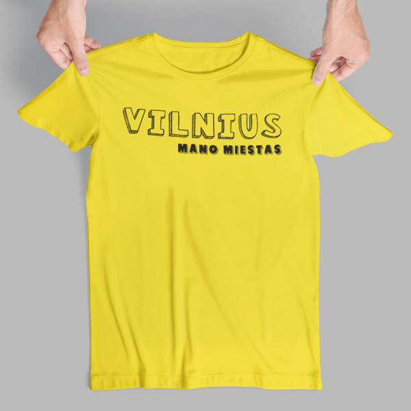 Marškinėliai "Vilnius - mano miestas"