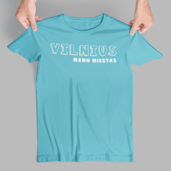Marškinėliai "Vilnius - mano miestas"