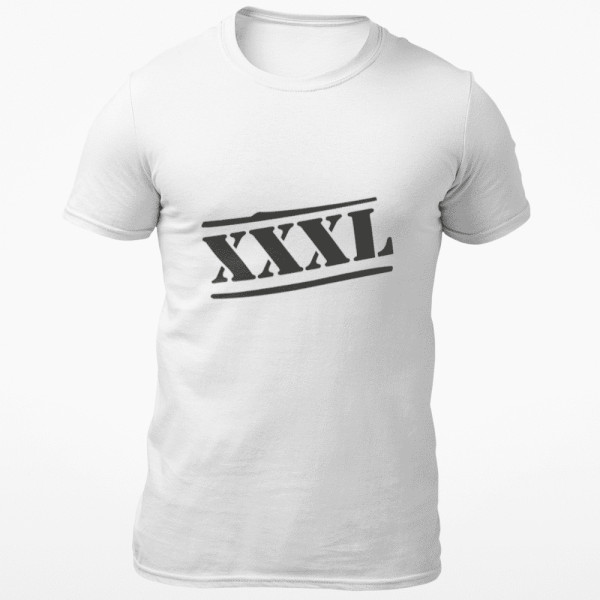 Marškinėliai "XXXL"