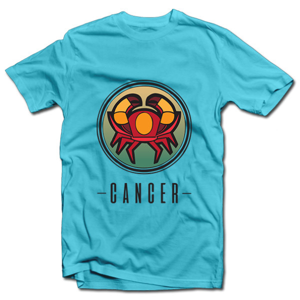Marškinėliai "Zodiakas: Vėžys"