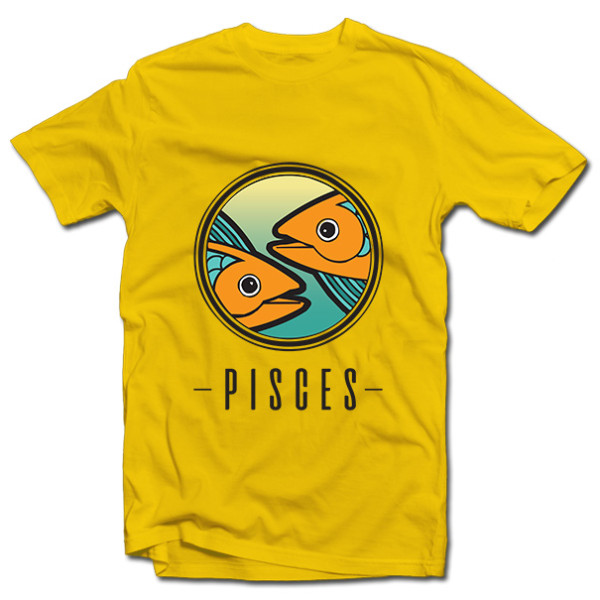 Marškinėliai "Zodiakas: Žuvys"
