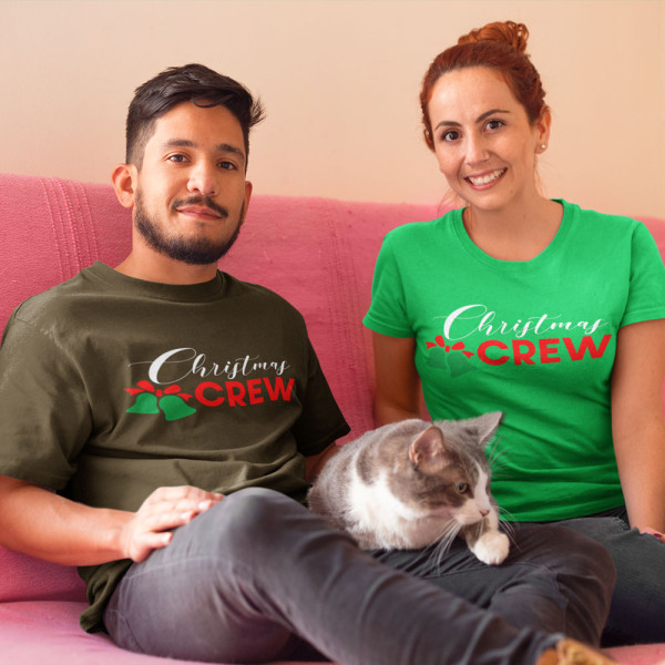 Marškinėlių komplektas "Christmas Crew"