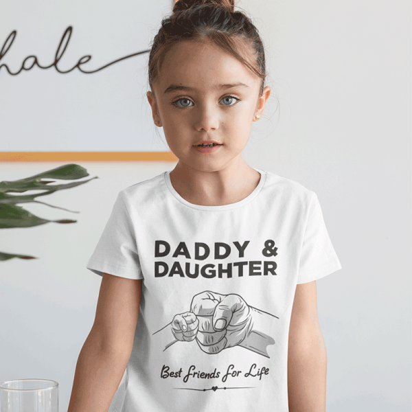 Marškinėlių komplektas "Daddy & Daughter"