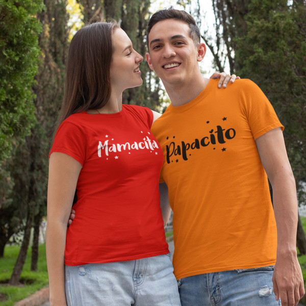 Marškinėlių komplektas "Mamacita and Papacito"
