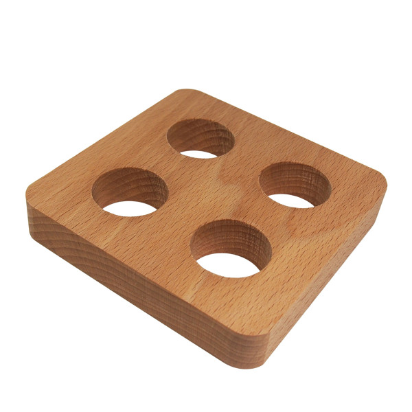 Medinis kiaušinių stovelis (4 kiaušiniai)