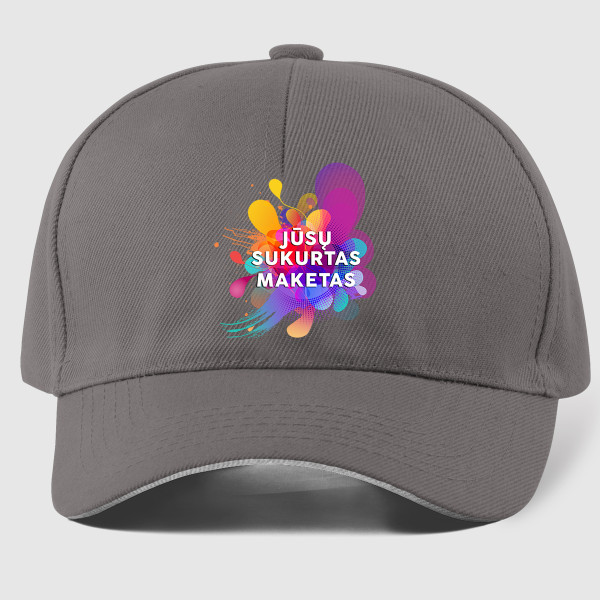 Medvilninė kepuraitė su Jūsų sukurtu dizainu