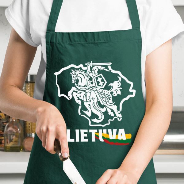 Medvilninė prijuostė "Vytis - Lietuva"