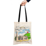 Medžiaginis maišelis su Vilniaus katedros vaizdu