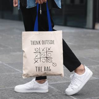 Medžiaginis maišelis "Think outside the bag"