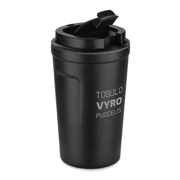 Metalinis termopuodelis "Tobulo vyro puodelis" (400ml)