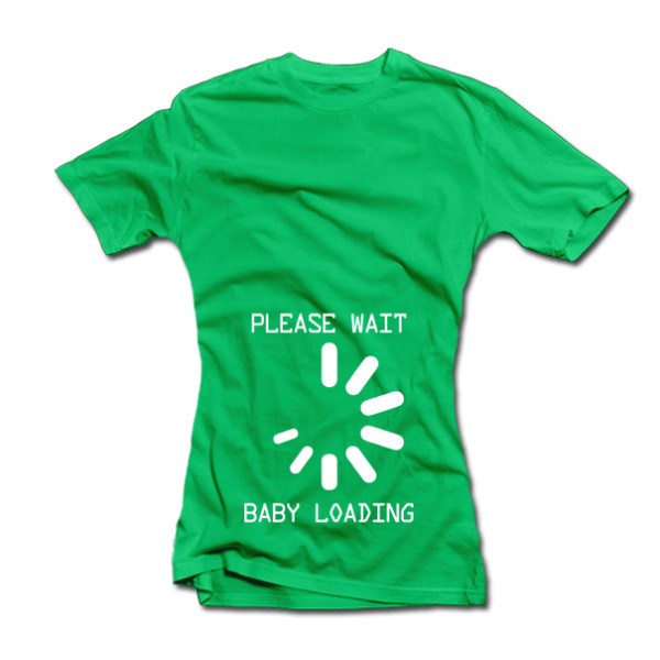 Moteriški marškinėliai "Baby loading"