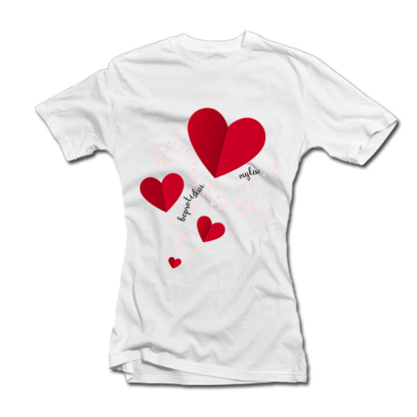 Moteriški marškinėliai "Beprotiška meilė"