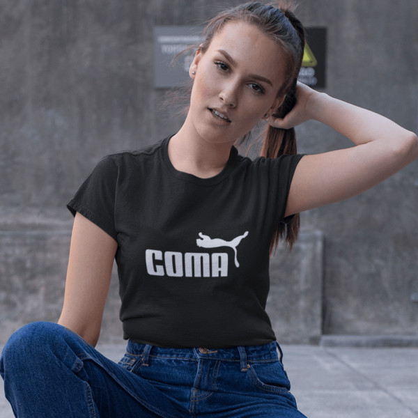 Moteriški marškinėliai "Coma" Moteriški marškinėliai "Coma"