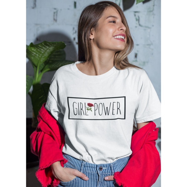 Moteriški marškinėliai "Girl power"