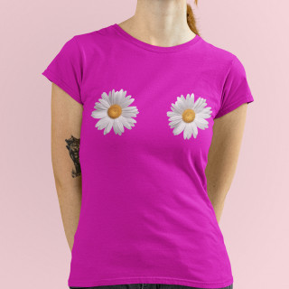 Moteriški marškinėliai "Gražiausios gėlės"