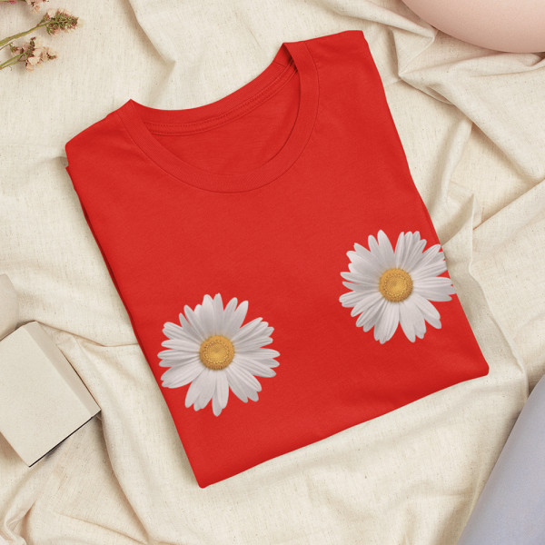Moteriški marškinėliai "Gražiausios gėlės"