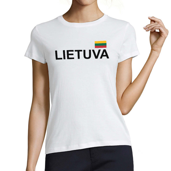 Moteriški marškinėliai "Lietuva"