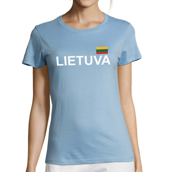 Moteriški marškinėliai "Lietuva"