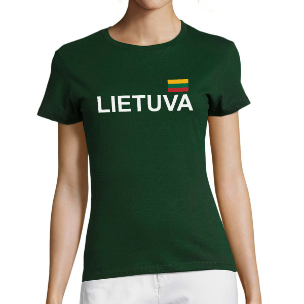 Moteriški marškinėliai "Lietuva"