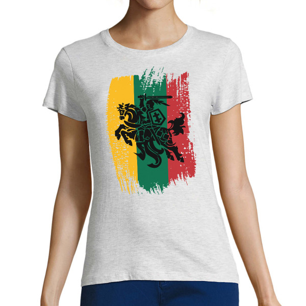 Moteriški marškinėliai "Lietuvos herbas"